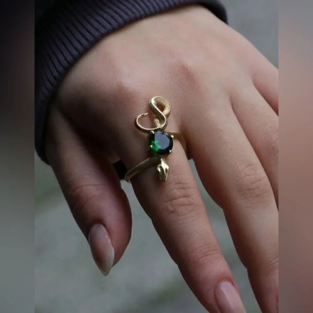 snake ring A673